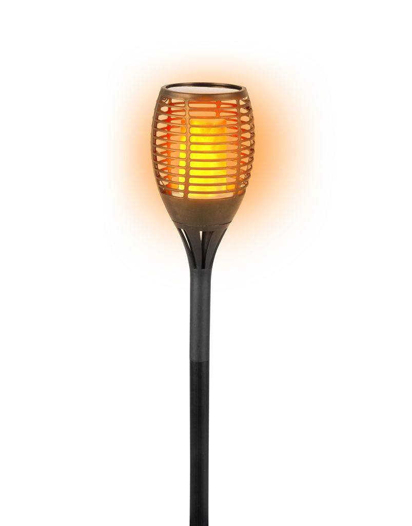 Solární zahraní světlo imitace přirozeného plamene Timelife 77x12cm