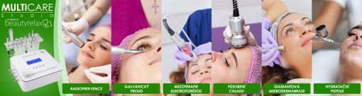 Estetický přístroj pro ošetření pleti BeautyRelax Multicare Studio